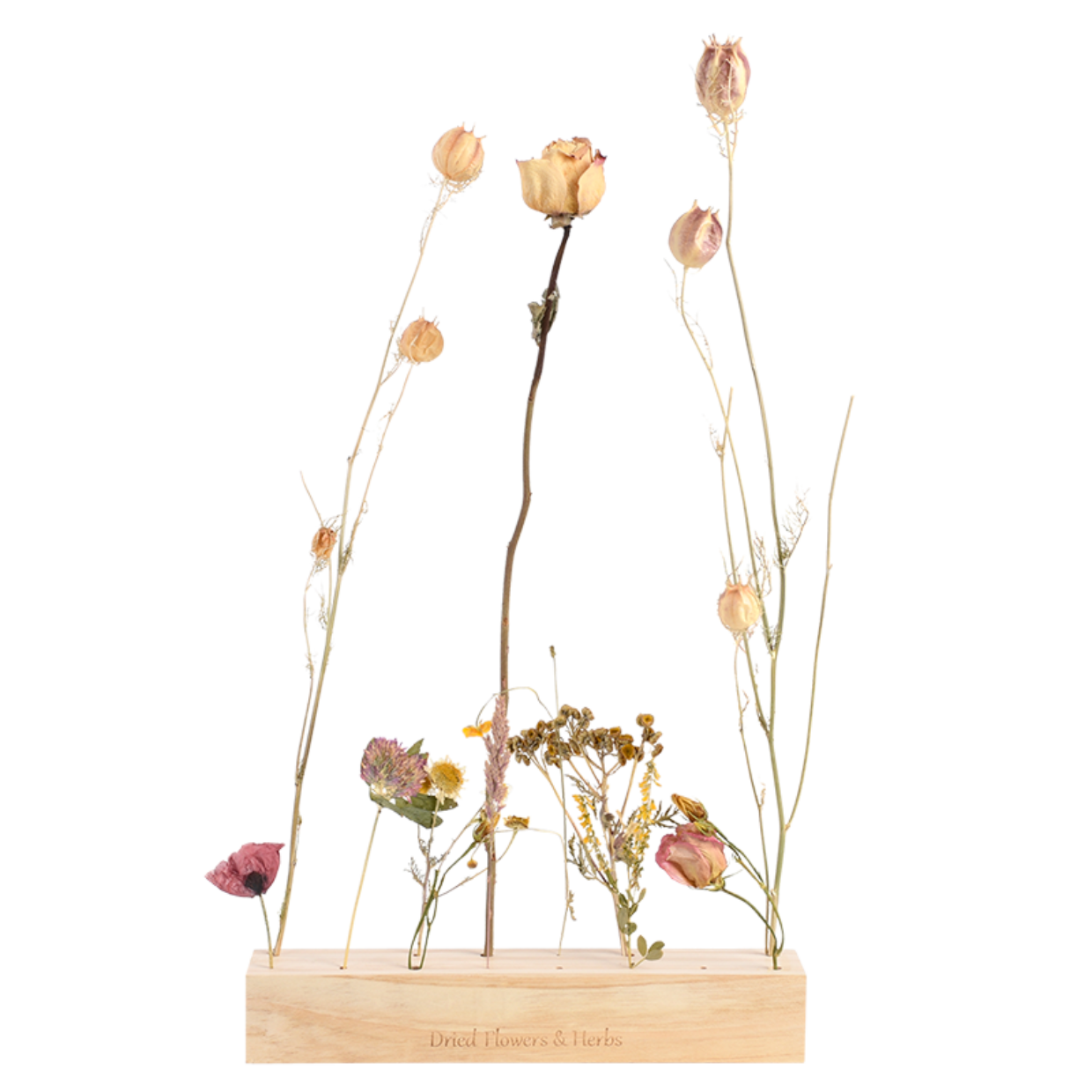 Esschert Design Houten Bloemen- En Kruidenstandaard L