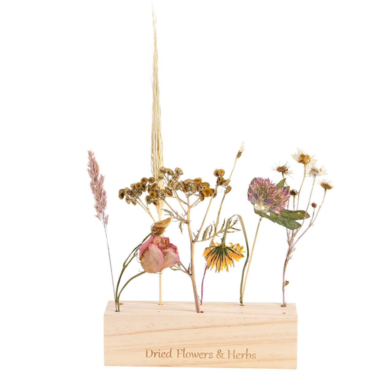 Esschert Design Houten Bloemen- En Kruidenstandaard M