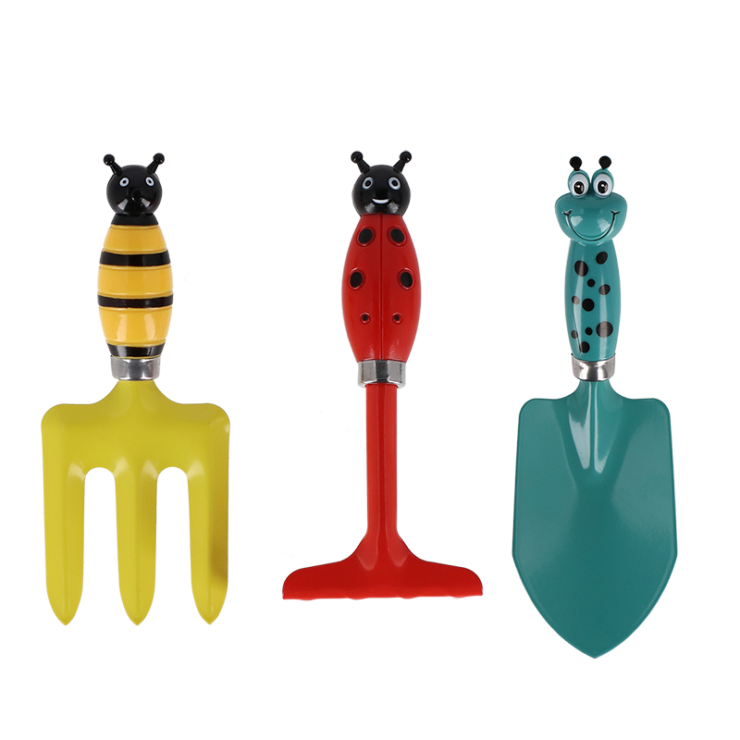 esschert design Kindergereedschapset 3 delig insecten