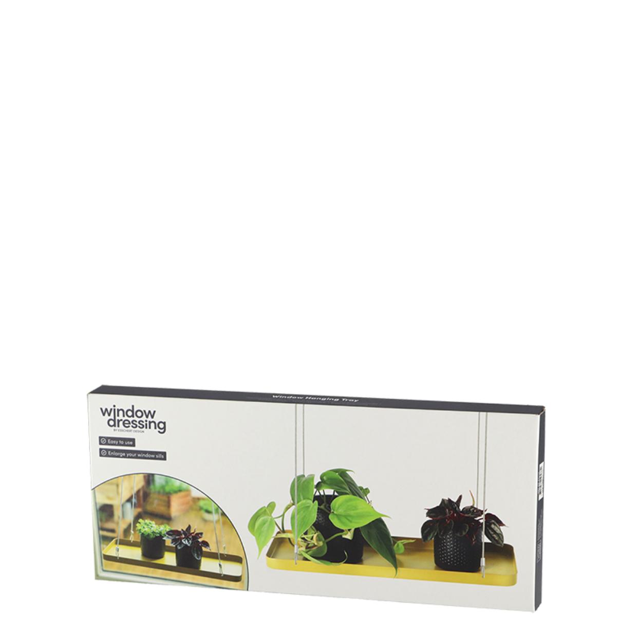 Esschert Design Rechthoekig Gouden Plantenplateau S