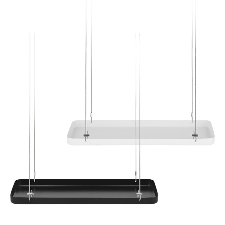 esschert design Rechthoekige hangende plantenplateaus S