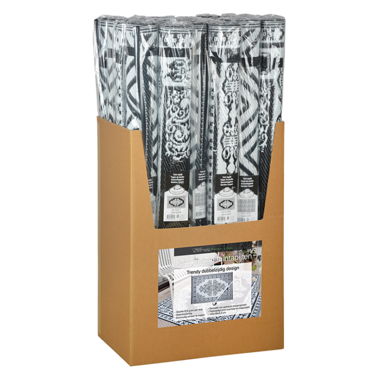 esschert design Tuintapijt perzisch motief display 24 stuks