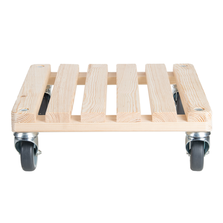 esschert design Vierkante planttrolley zware belasting