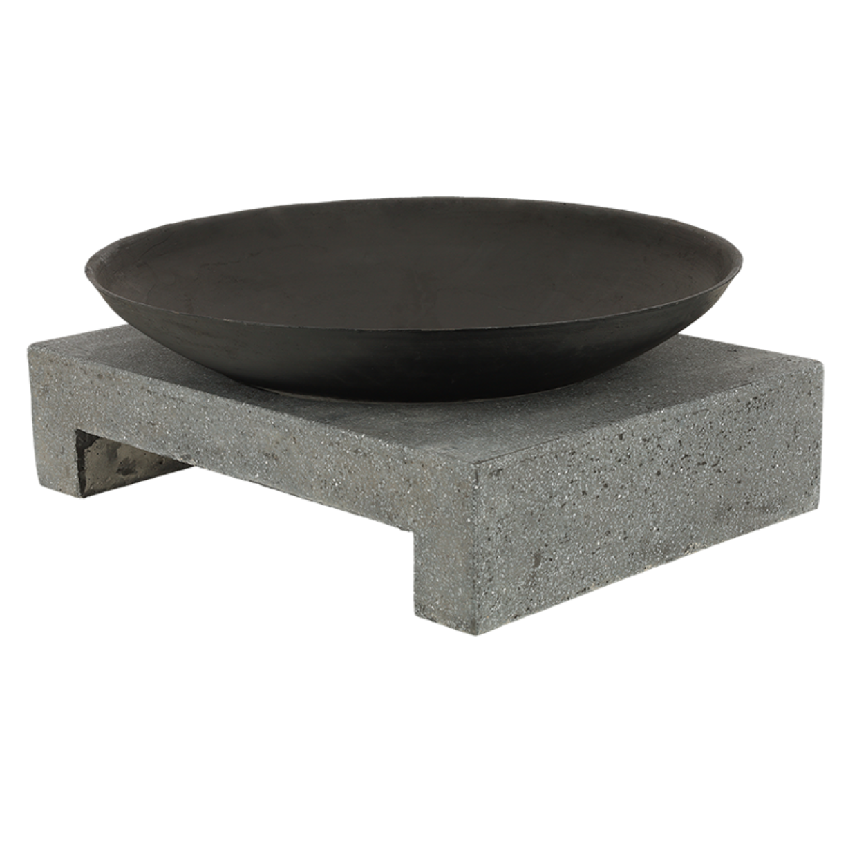 Esschert Design Vuurschaal Granito Voet Rechthoekig