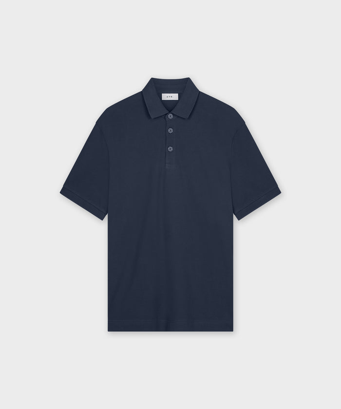 etq amsterdam PO 01 Essence Blueberry Piqué Knit