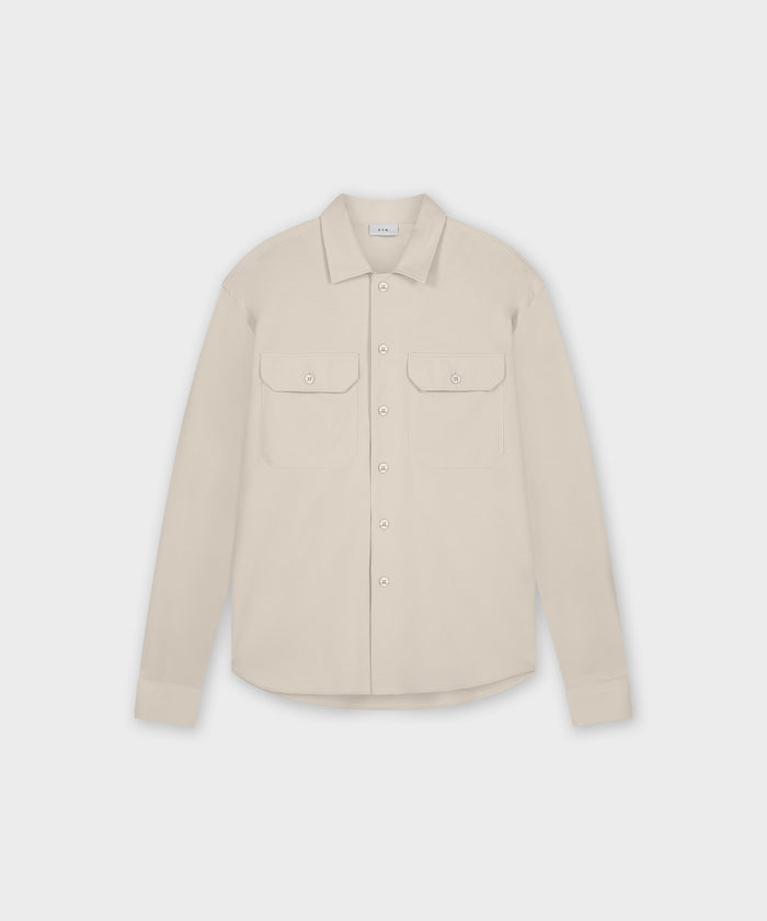 etq amsterdam SH 02 Essence Sand Piqué Knit