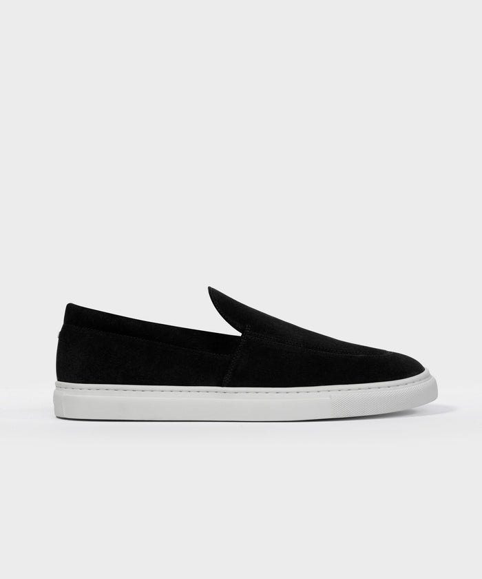 etq amsterdam LS 02 Suede Jet Black Mediterraans Suède