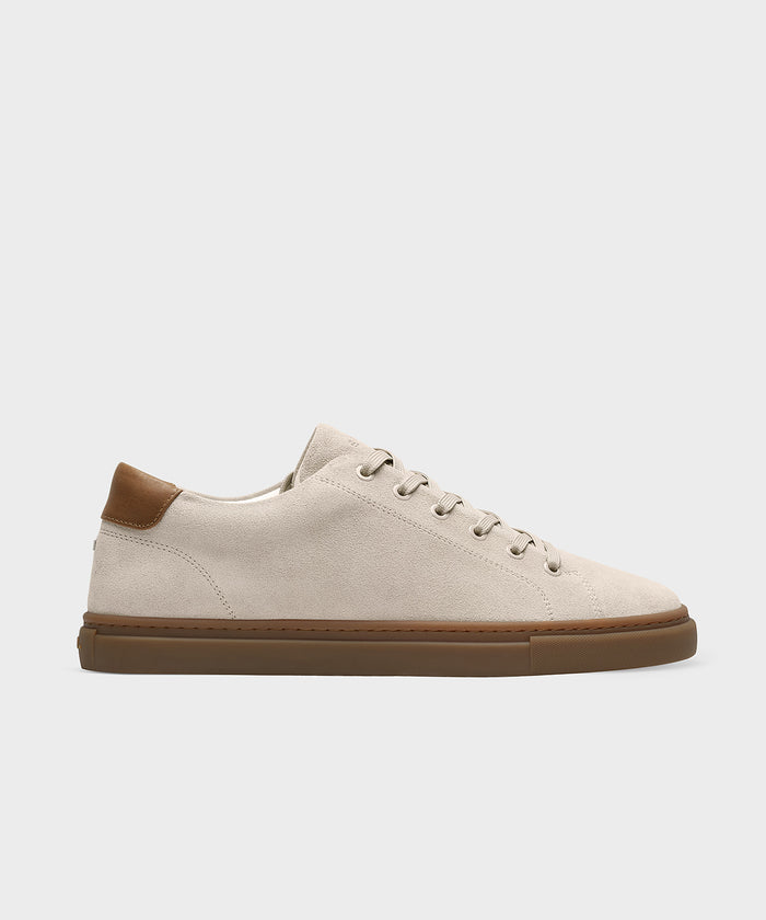 etq amsterdam LT 01 Court Lite Gum Suede Sand Mediterraans Suède