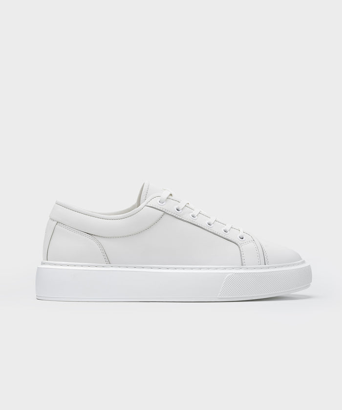 etq amsterdam LT 01 Shades Platform Premium Nappa White Premium nappaleer