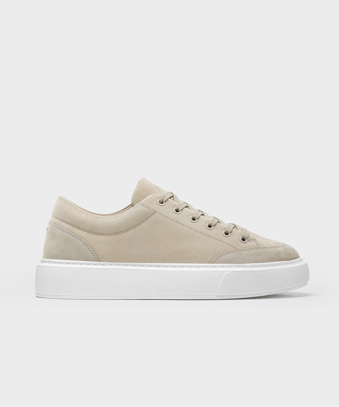 etq amsterdam LT 02 Platform Nubuck Sand Nubuckleer