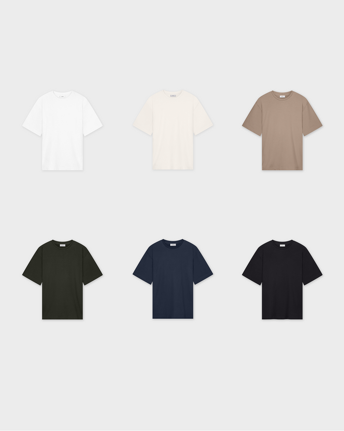 etq amsterdam TS 01 Essence Oversized Heavyweight 6-Pack Italiaanse Fleece