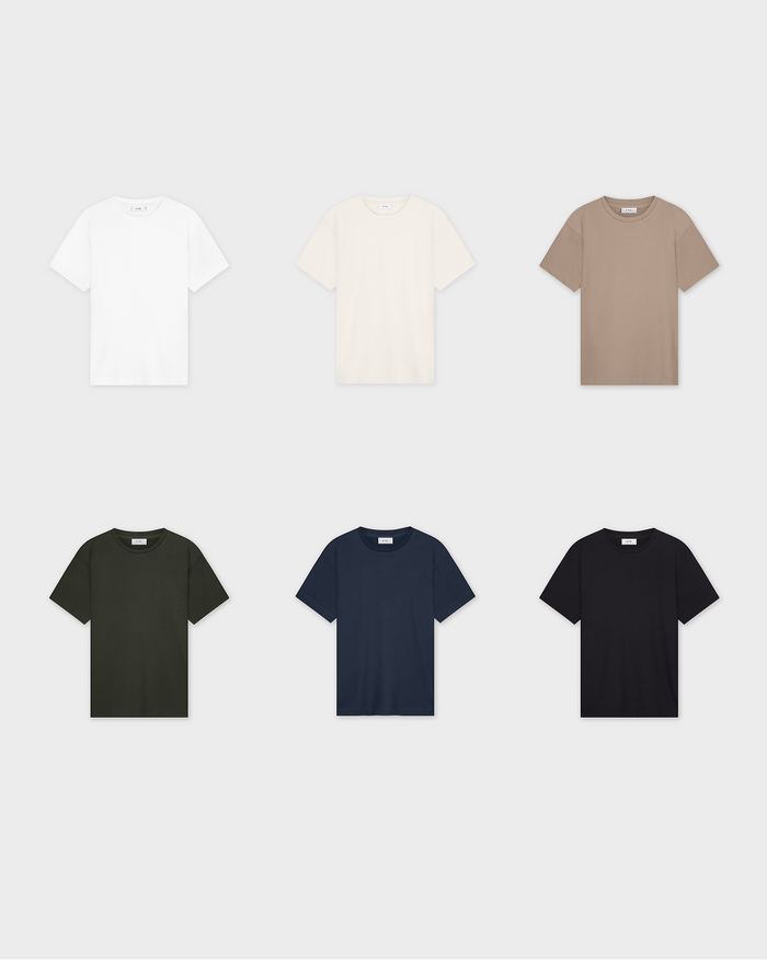 etq amsterdam TS 01 Essence Regular Heavyweight 6-Pack Italiaanse Fleece