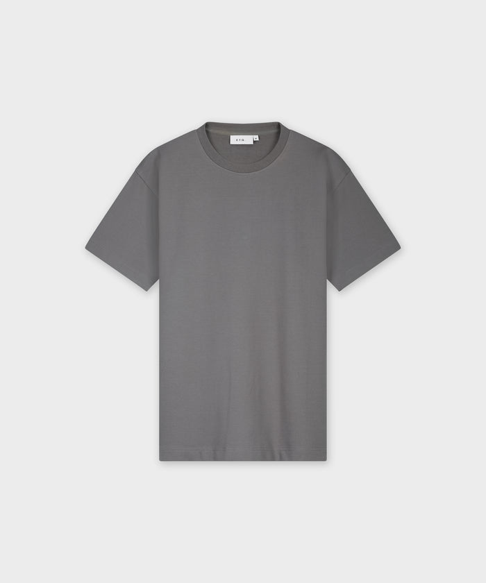 etq amsterdam TS 01 Essence Regular Heavyweight Anthracite Italiaanse Fleece