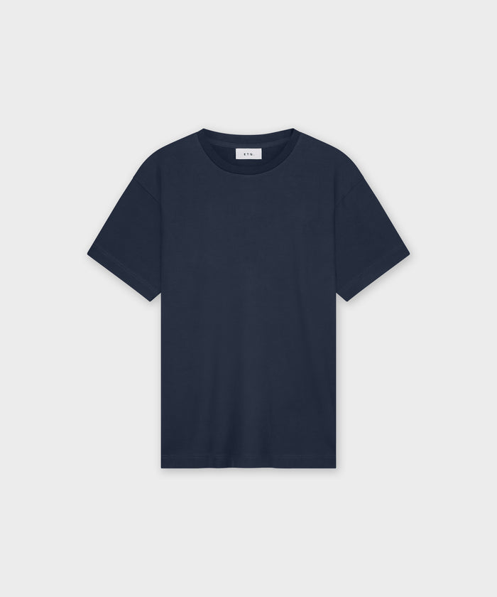 etq amsterdam TS 01 Essence Regular Heavyweight Blueberry Italiaanse Fleece