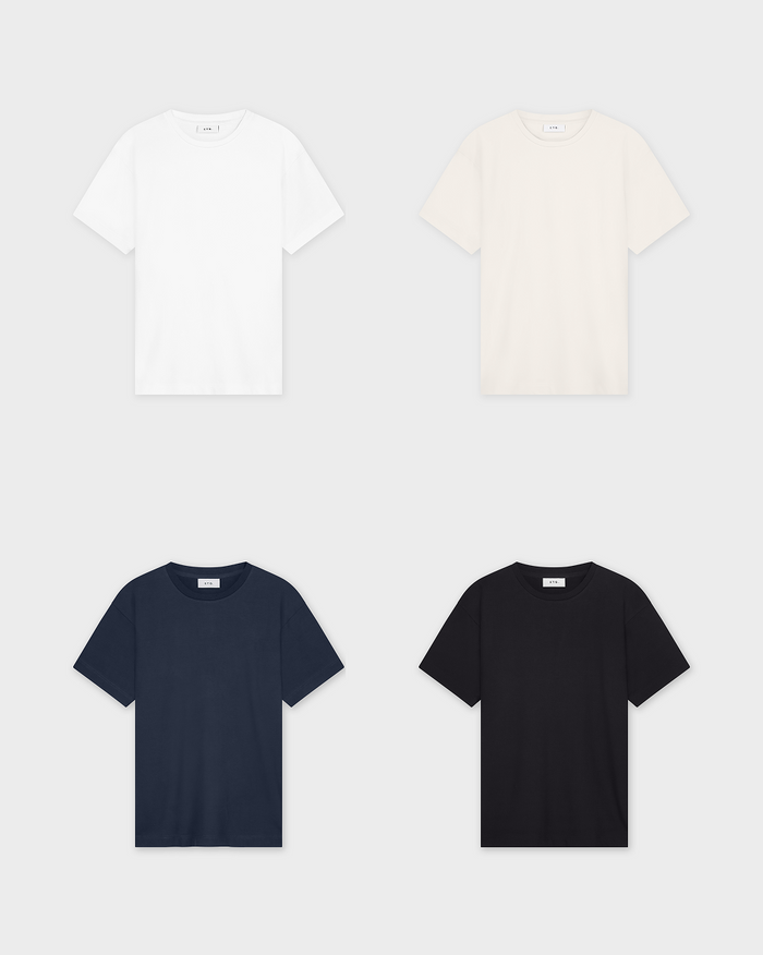 etq amsterdam TS 01 Essence Regular Lightweight 4-Pack Italiaanse Fleece etq amsterdam TS 01 Essence Regular Lightweight 4-Pack Italiaanse Fleece