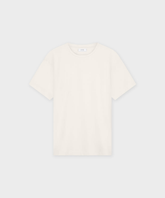 etq amsterdam TS 01 Essence Regular Lightweight Off White Italiaanse Fleece