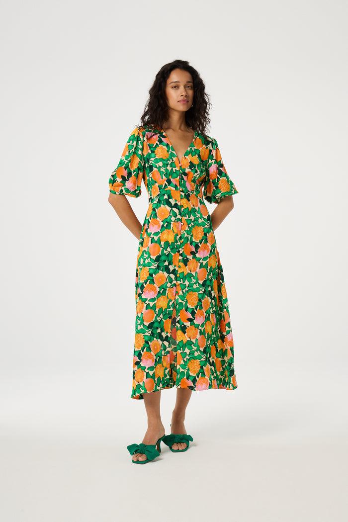 fab by fabienne chapot Ana Dress Grass Is Greener/Jus