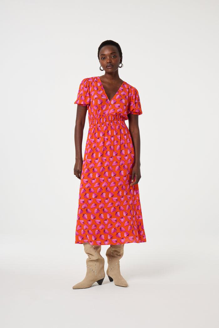 fab by fabienne chapot Bonna Dress Tangerine/Pink Dream