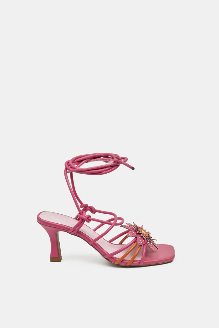 fab by fabienne chapot Carrie Heel Hot Pink