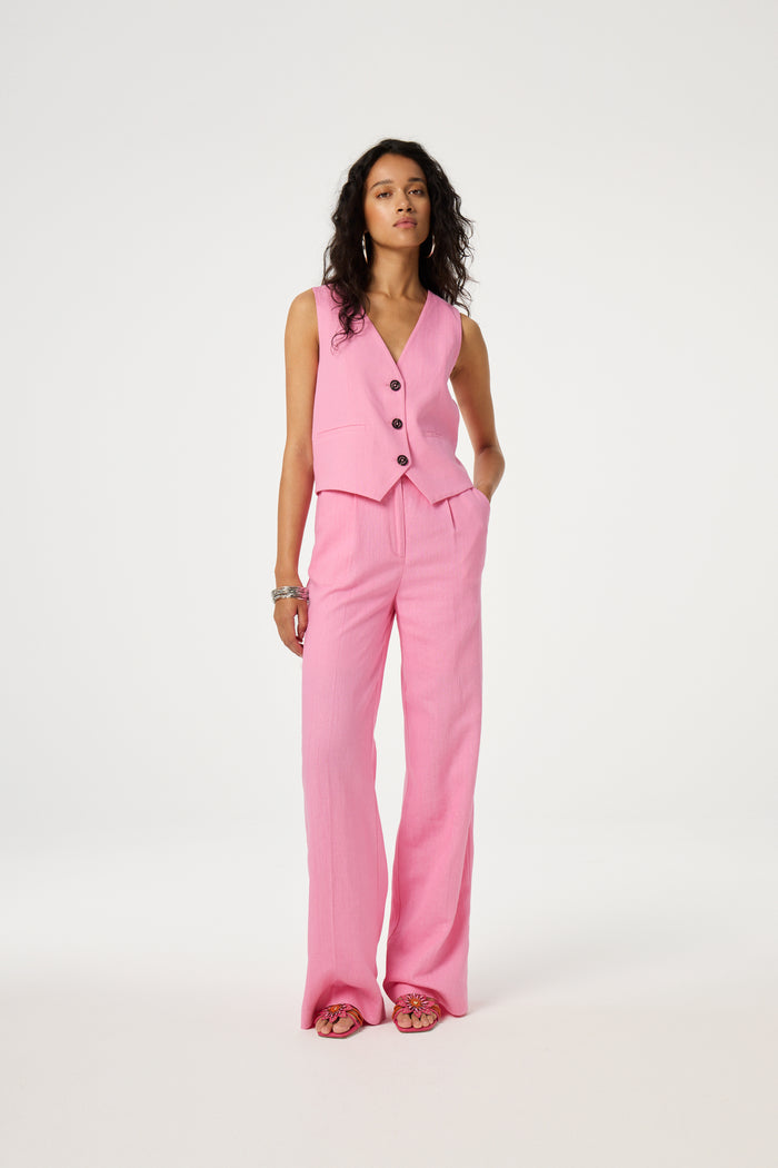 fab by fabienne chapot Gigi Gilet Pink Glow