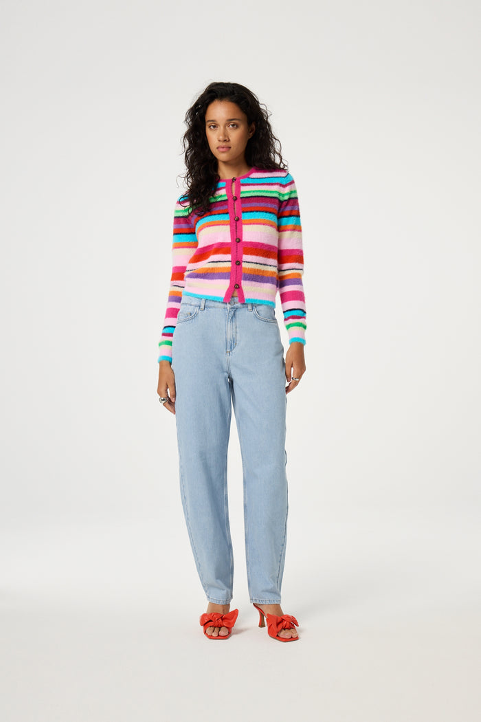 fab by fabienne chapot Henry Cardigan Multi Stripe