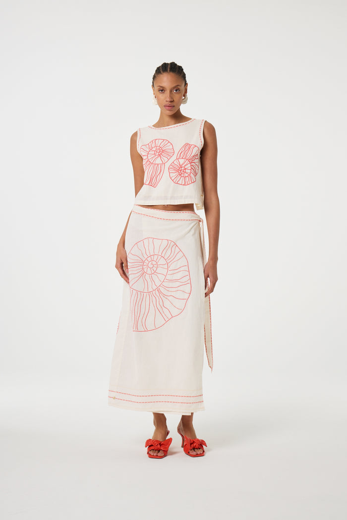 fab by fabienne chapot Sansa Top Cosy White