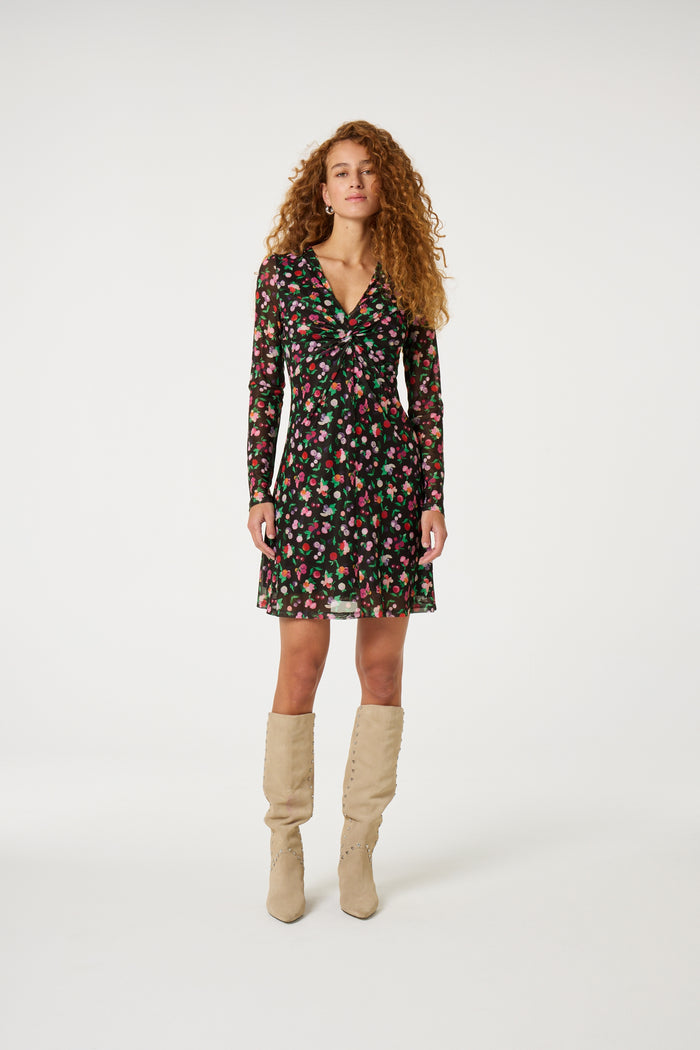 fab by fabienne chapot Fallon Dress Purple Grape/Red App