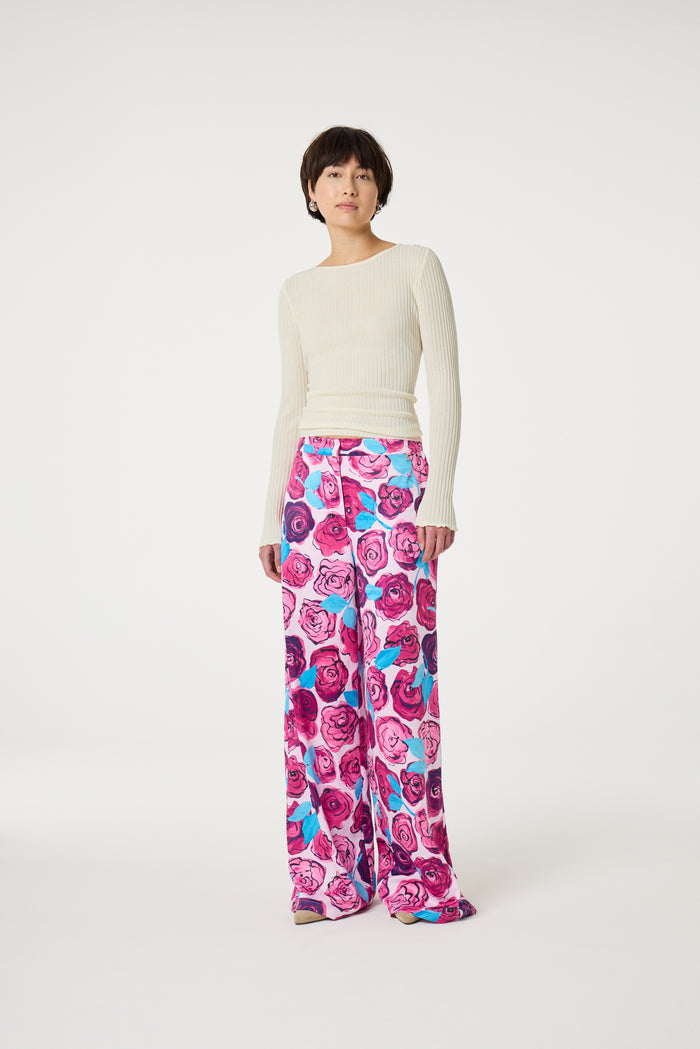 fab by fabienne chapot Palace Trousers Pink Darling/Azure B