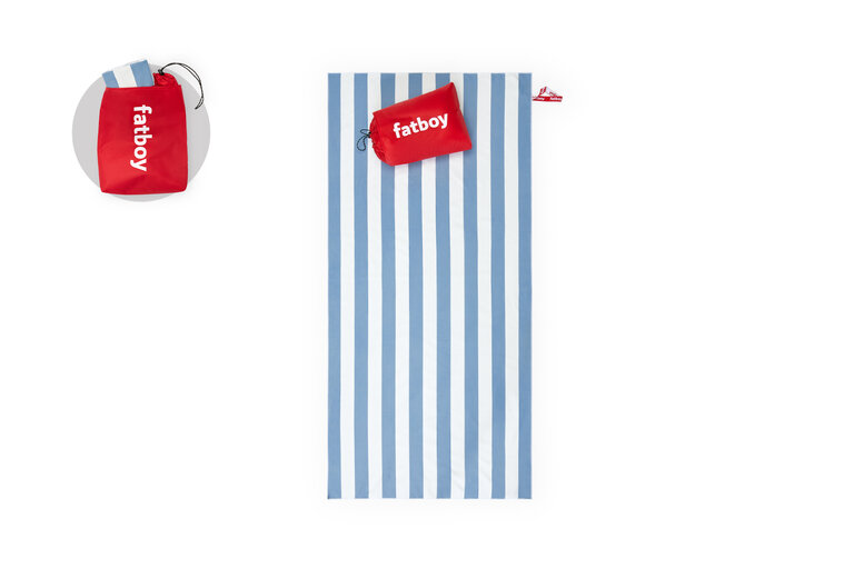 fatboy Beach Baggy Sneldrogende handdoek blauw 165x80 cm fatboy Beach Baggy Sneldrogende handdoek blauw 165x80 cm