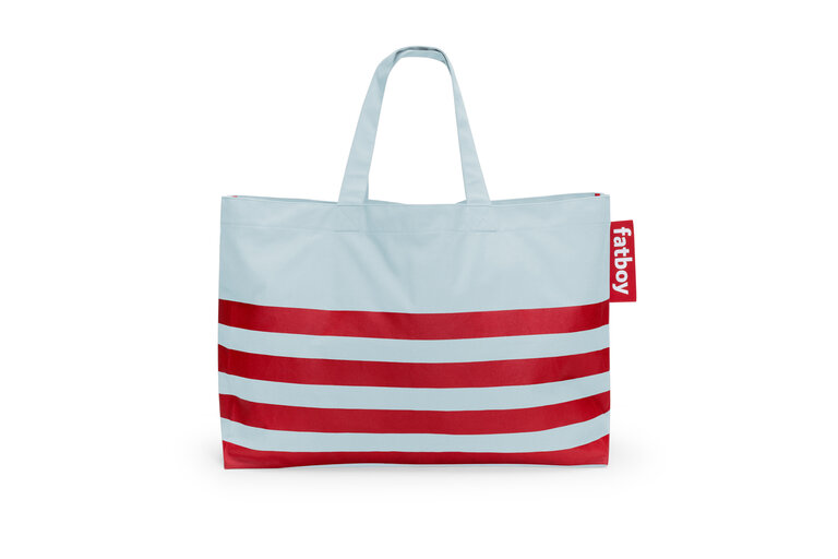 fatboy Carry-Too-Much-Bag Grote katoenen tas blauw 70x50 cm fatboy Carry-Too-Much-Bag Grote katoenen tas blauw 70x50 cm