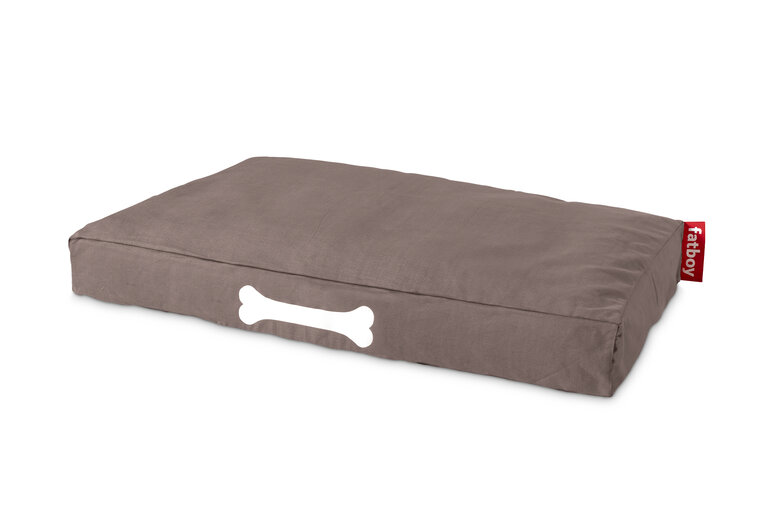 fatboy Doggielounge Stonewashed Large Hondenkussen groot bruin 80x120x15 cm