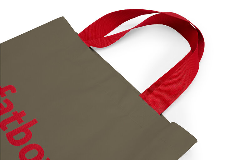 Fatboy Baggy-Bag Katoenen Tas Groen 61x55 Cm