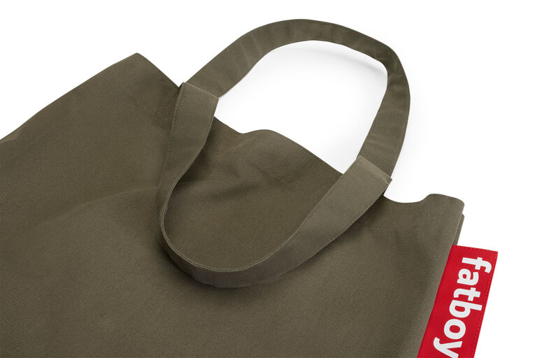 Fatboy Carry-All-Bag Katoenen Tas Groen 61x55 Cm