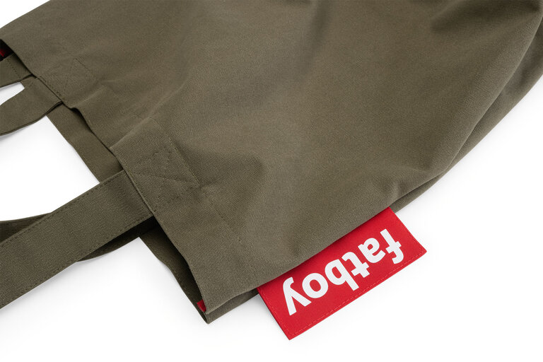 Fatboy Carry-All-Bag Katoenen Tas Groen 61x55 Cm