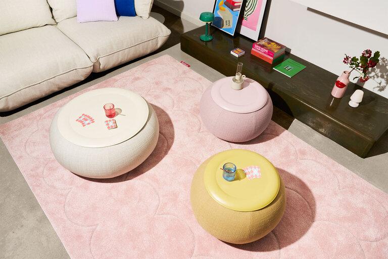 Fatboy Dumpty Bijzettafel Wit Ø 87 5x35 Cm