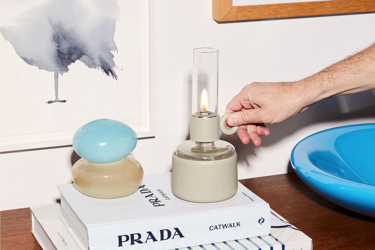 fatboy Flamtastique XS Olielamp wit Ø 10.5x22.5 cm