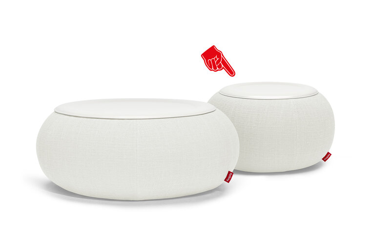 Fatboy Humpty Bijzettafel Wit Ø 65x43 Cm