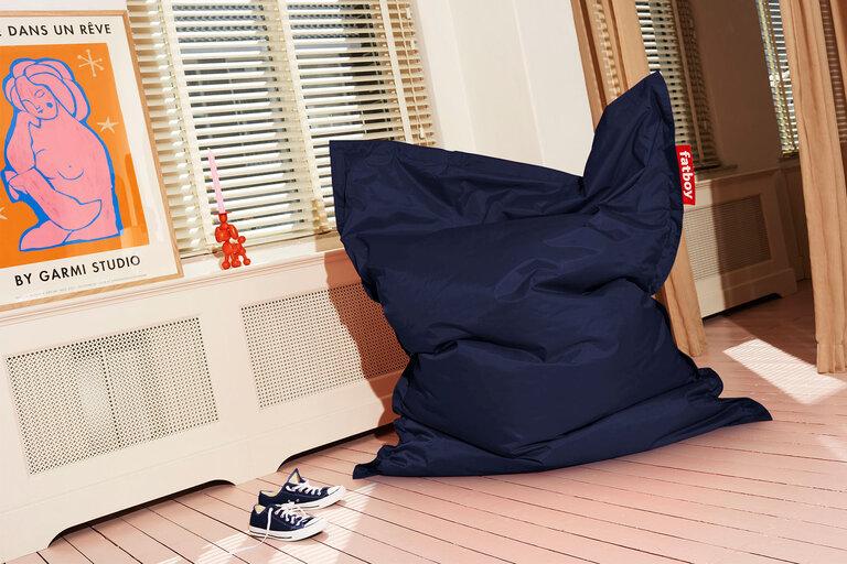 fatboy Original Binnenzitzak blauw 140x180 cm fatboy Original Binnenzitzak blauw 140x180 cm