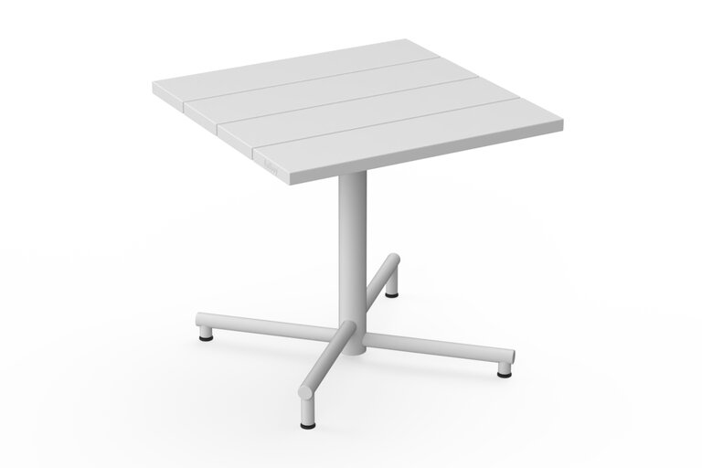 fatboy Fred's Square Bistreau Kleine tuintafel vierkant grijs 80x80x76 cm