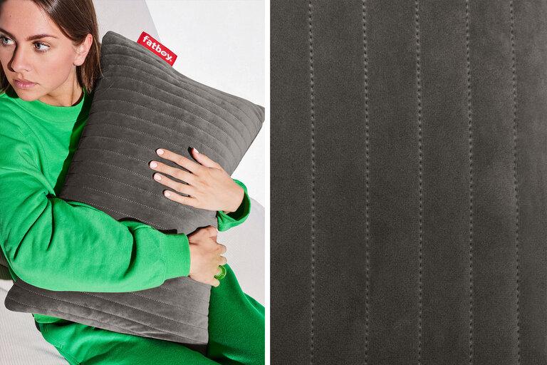 Fatboy Hotspot Pillow Line Velvet Lungo Elektrisch Verwarmd Kussen Bruin 40x55x17.5 Cm