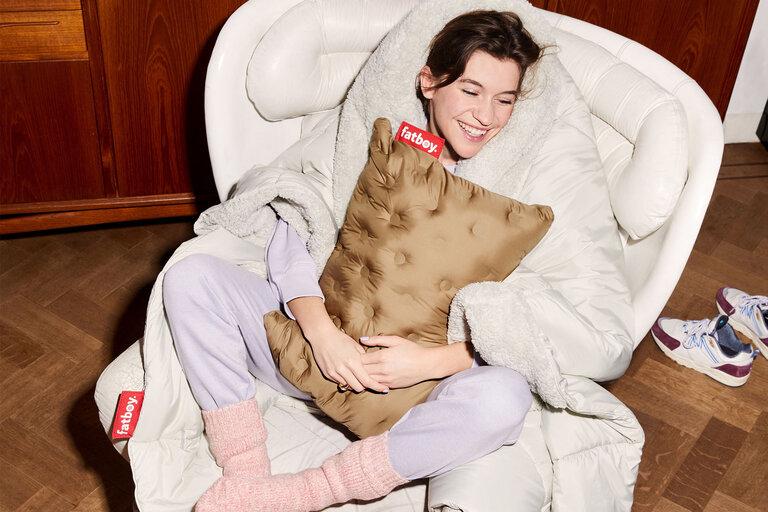 Fatboy Hotspot Pillow Lungo Warmtekussen Bruin 55x40 Cm