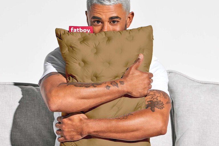 Fatboy Hotspot Pillow Lungo Warmtekussen Bruin 55x40 Cm