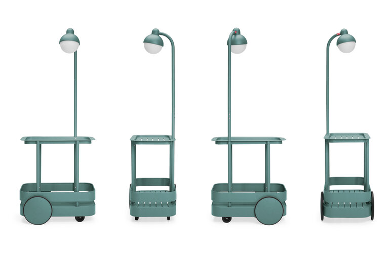 Fatboy Jolly Trolley Verrijdbare Bartafel Groen 78x55x200 Cm
