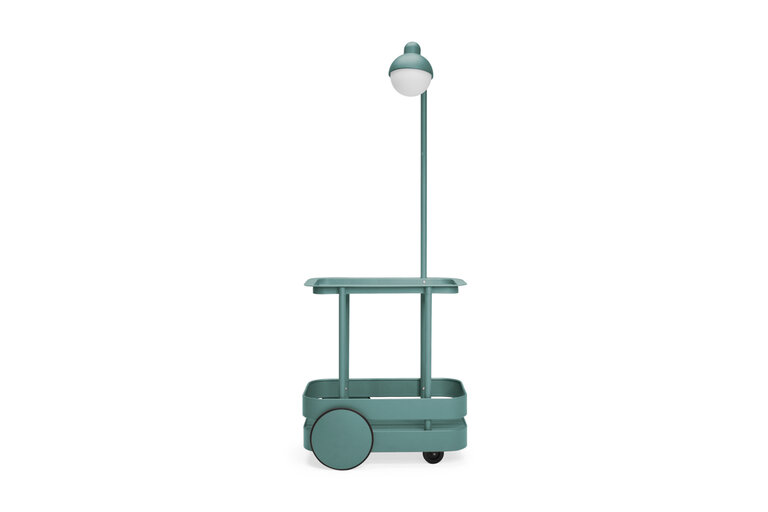 fatboy Jolly Trolley Verrijdbare bartafel groen 78x55x200 cm fatboy Jolly Trolley Verrijdbare bartafel groen 78x55x200 cm