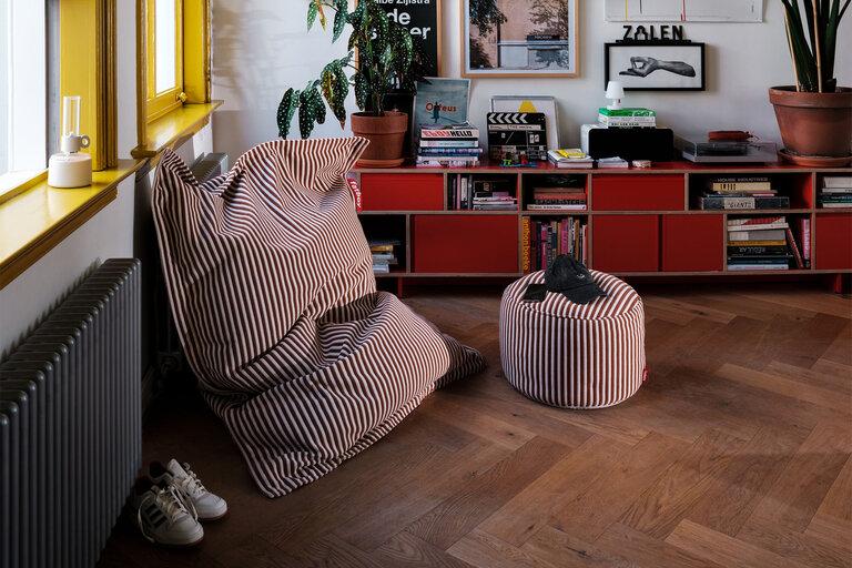 fatboy Original Slim Terry Badstof zitzak bruin 155x120 cm fatboy Original Slim Terry Badstof zitzak bruin 155x120 cm