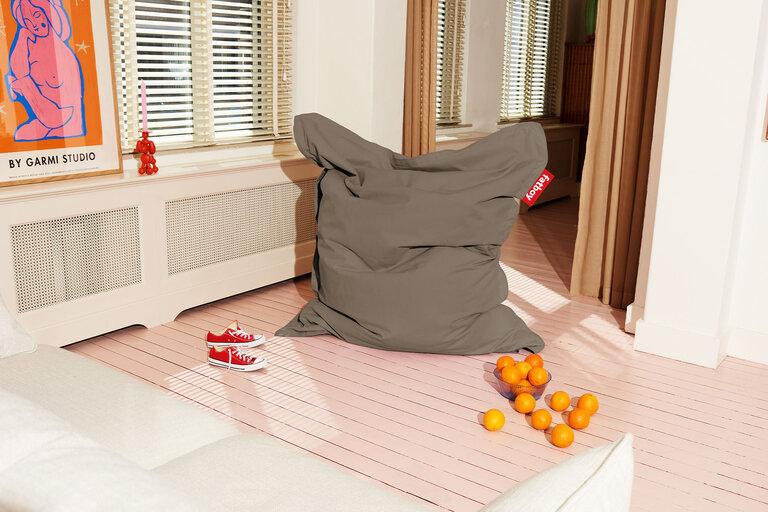 fatboy Original Stonewashed Binnenzitzak bruin 140x180 cm fatboy Original Stonewashed Binnenzitzak bruin 140x180 cm