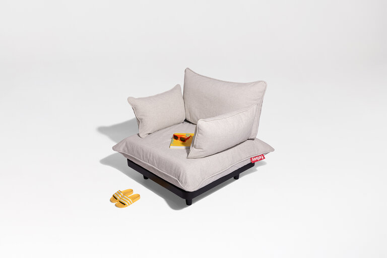 Fatboy Paletti Armrest Set Een Set Van Twee Supercomfortabele Armleuningen Voor Jouw Modulaire Paletti Loungeplek Grijs 69x40 Cm