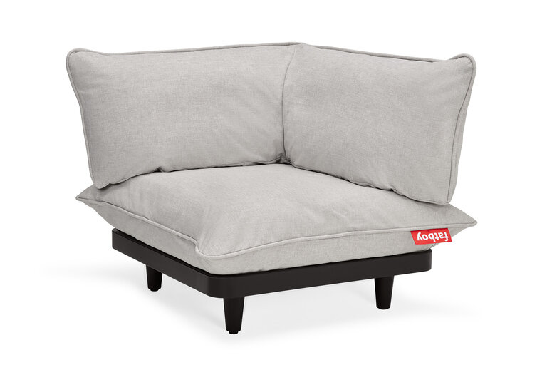 fatboy Paletti Corner Seat Modulaire loungestoel hoek grijs 100x100x90 cm