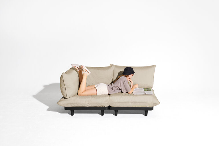 Fatboy Paletti Seat Royal Modulaire Loungebank Voor Koninklijk Comfort De Blikvanger Van Iedere Buitensetting Beige 100x100x90 Cm