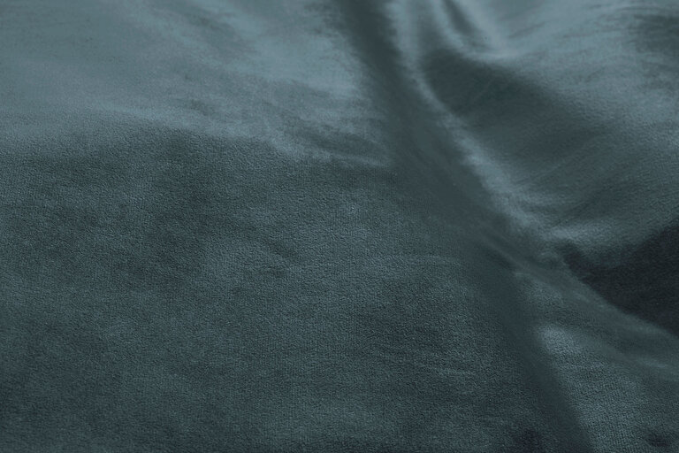 Fatboy Puff Rolster Pillow Velvet Recycled Sierkussen Blauw 65xØ 24 Cm